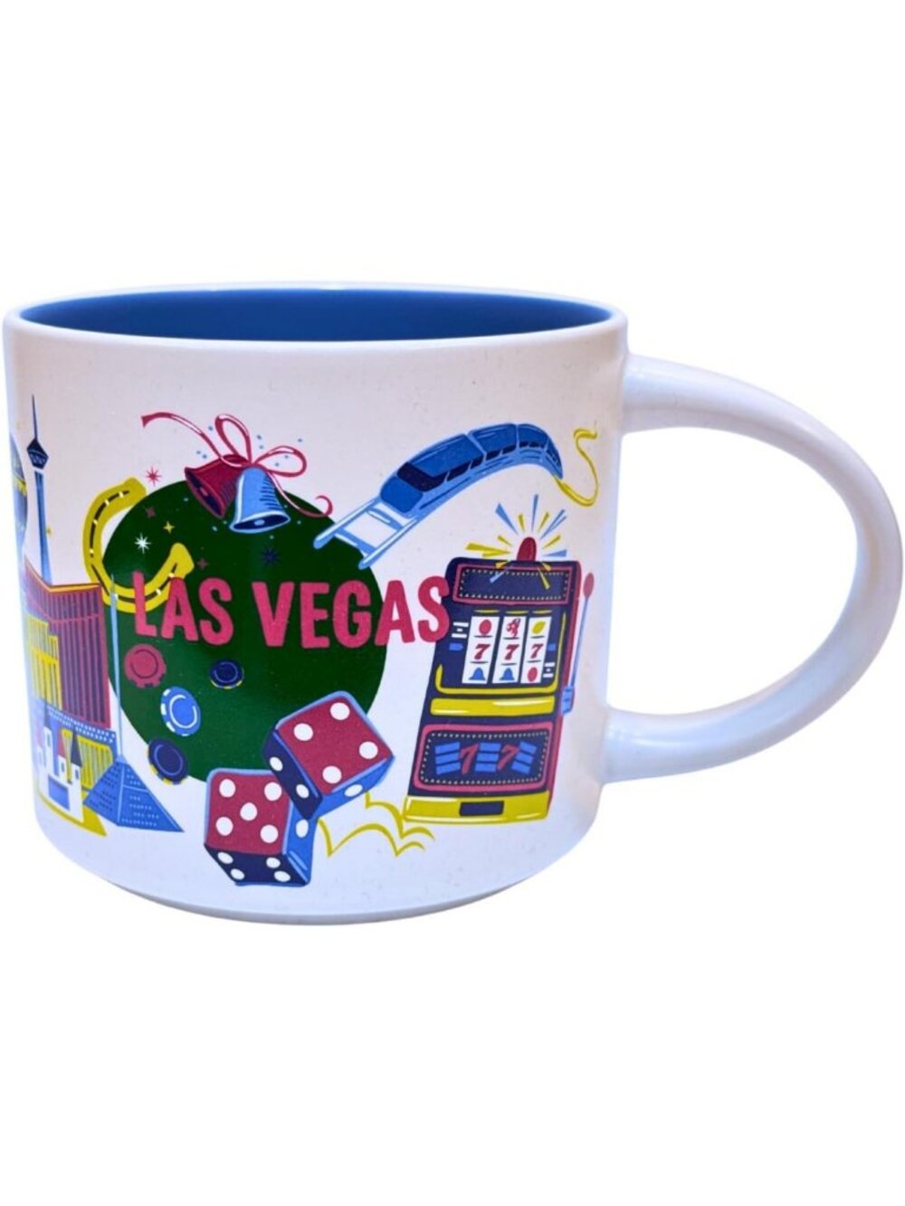 Las Vegas Ceramic Coffee Mug, 14 Oz - Unique Souvenir Drinkware for Collectors